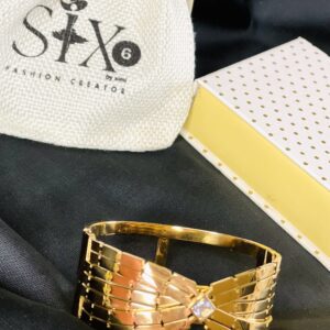 Anti Tarnish Broad Bracelet