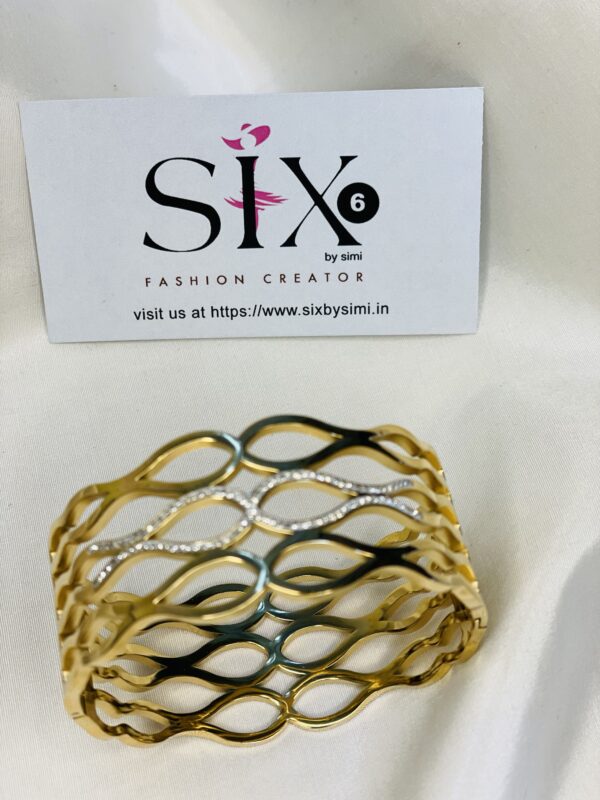Anti Tarnish Broad Bracelet - Image 2
