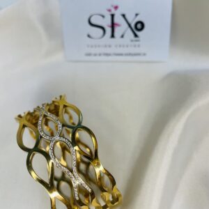 Anti Tarnish Broad Bracelet