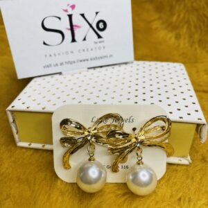 Anti tarnish statement earrings