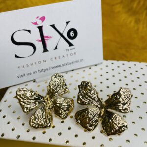 Anti tarnish statement earrings