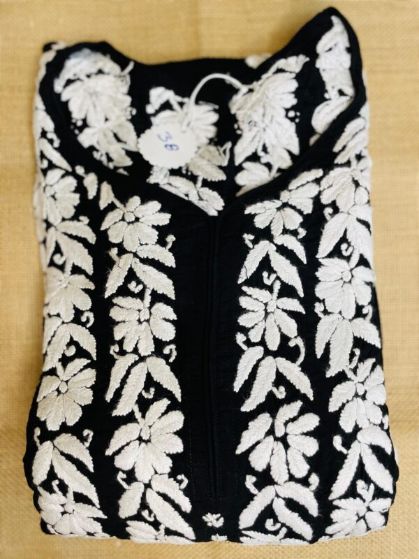 Chikankari Black & White