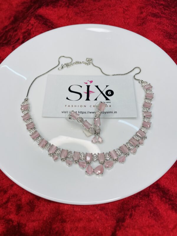 AD  necklace and earrings set - Image 2