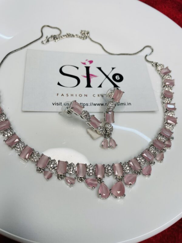 AD  necklace and earrings set