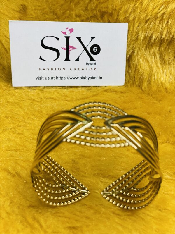 Anti tarnish broad bracelet - Image 2