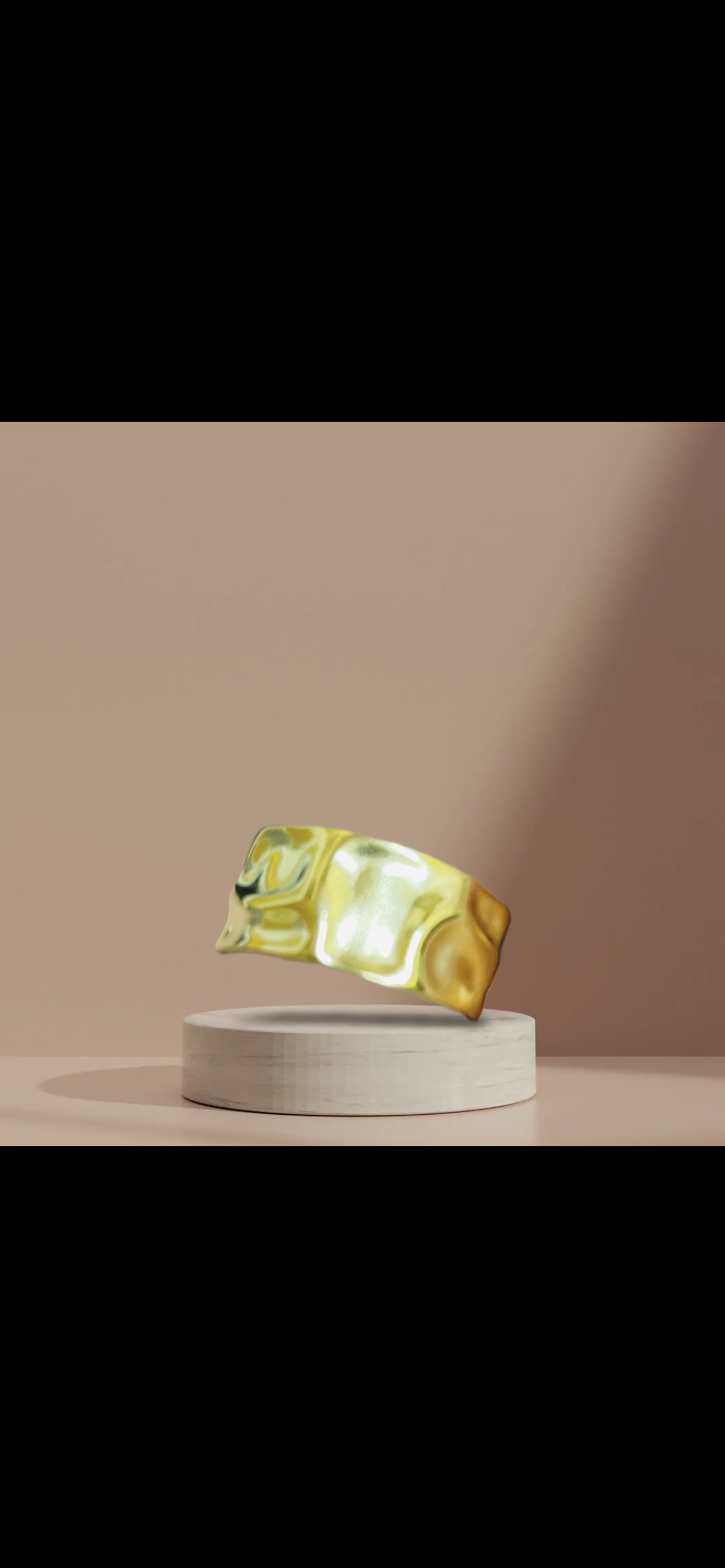 Irregular shape ring